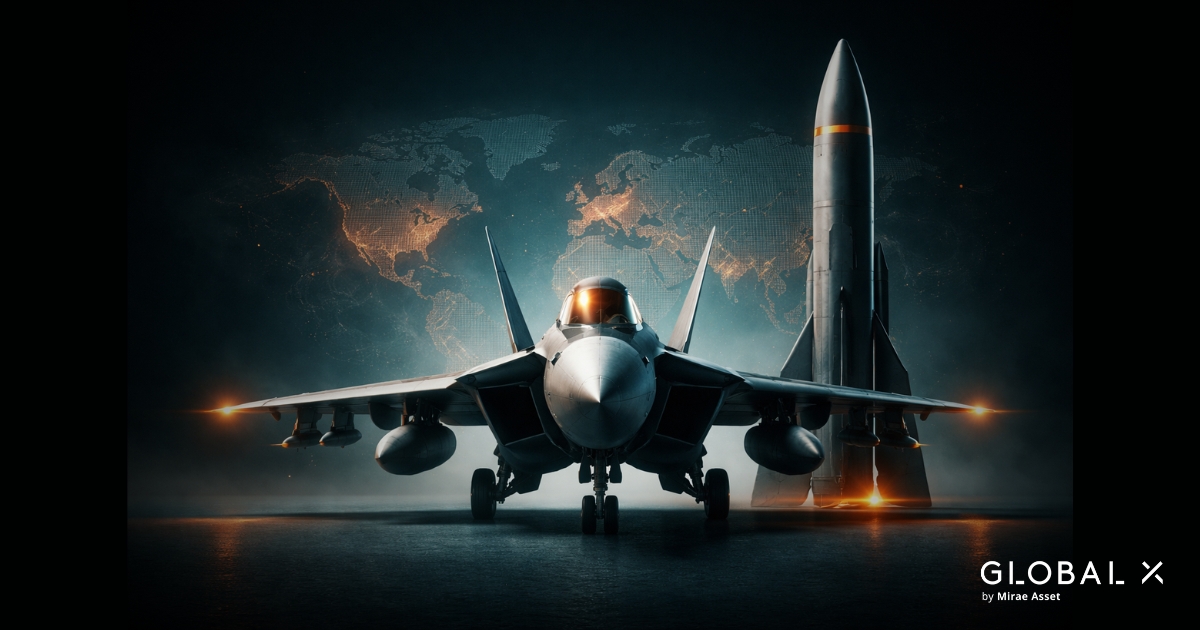 Global X ETFs - Media Release - 14 Feb 2026 - Defence stocks enter multi year investment cycle amid rising geopolitical tensions - Media Release - Meta Images Size (1200 x 630 px).jpg